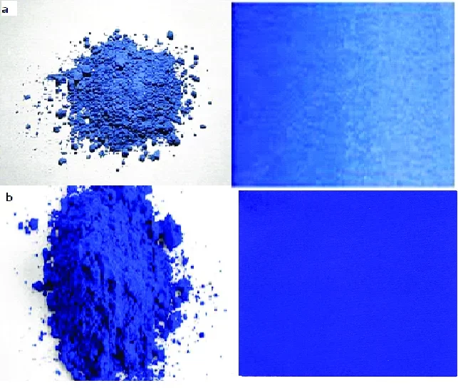ultramarine pigments vs synthetic