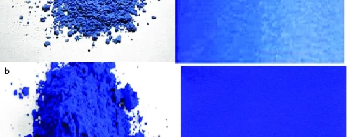 ultramarine pigments vs synthetic